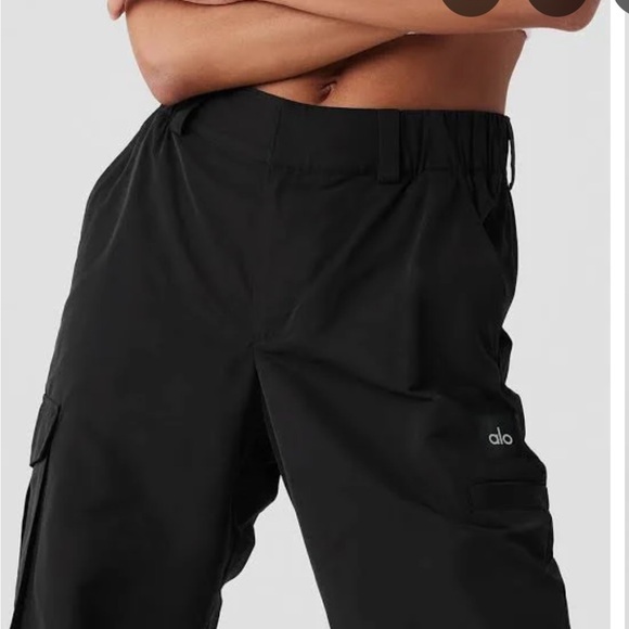 ALO Yoga Black Track Pants - Picture 4 of 7